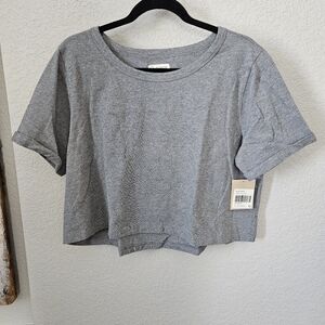 For Days organic/recycled cotton crop tee